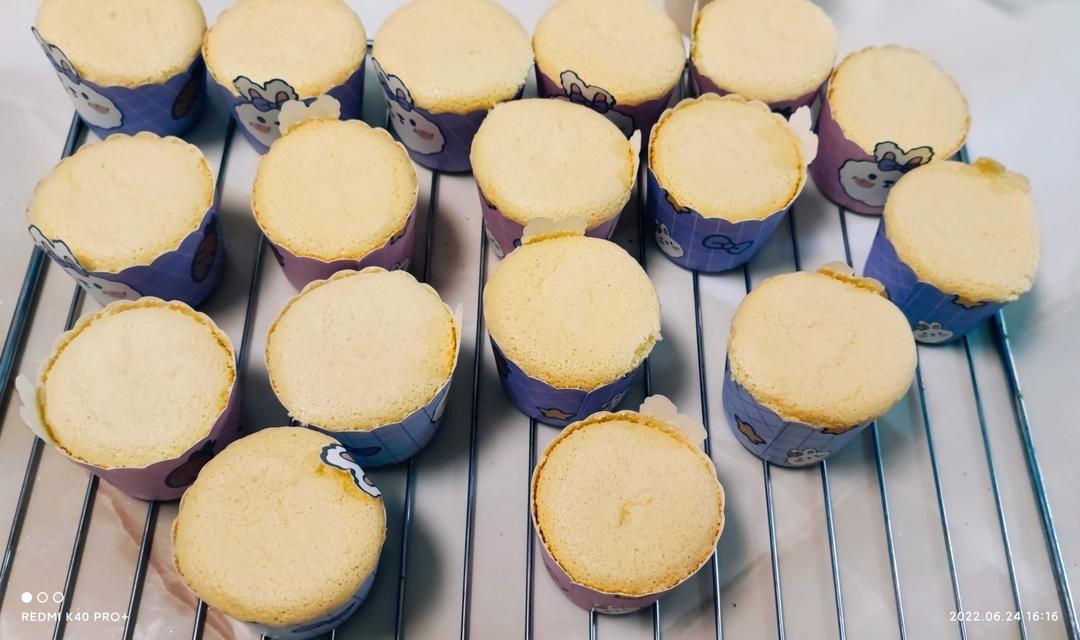 ㊙️不塌不裂纸杯戚风蛋糕