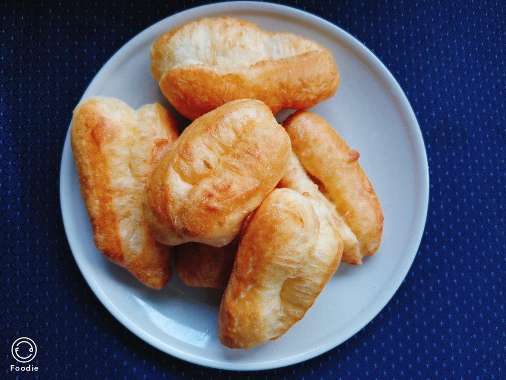 自制无泡打粉油条