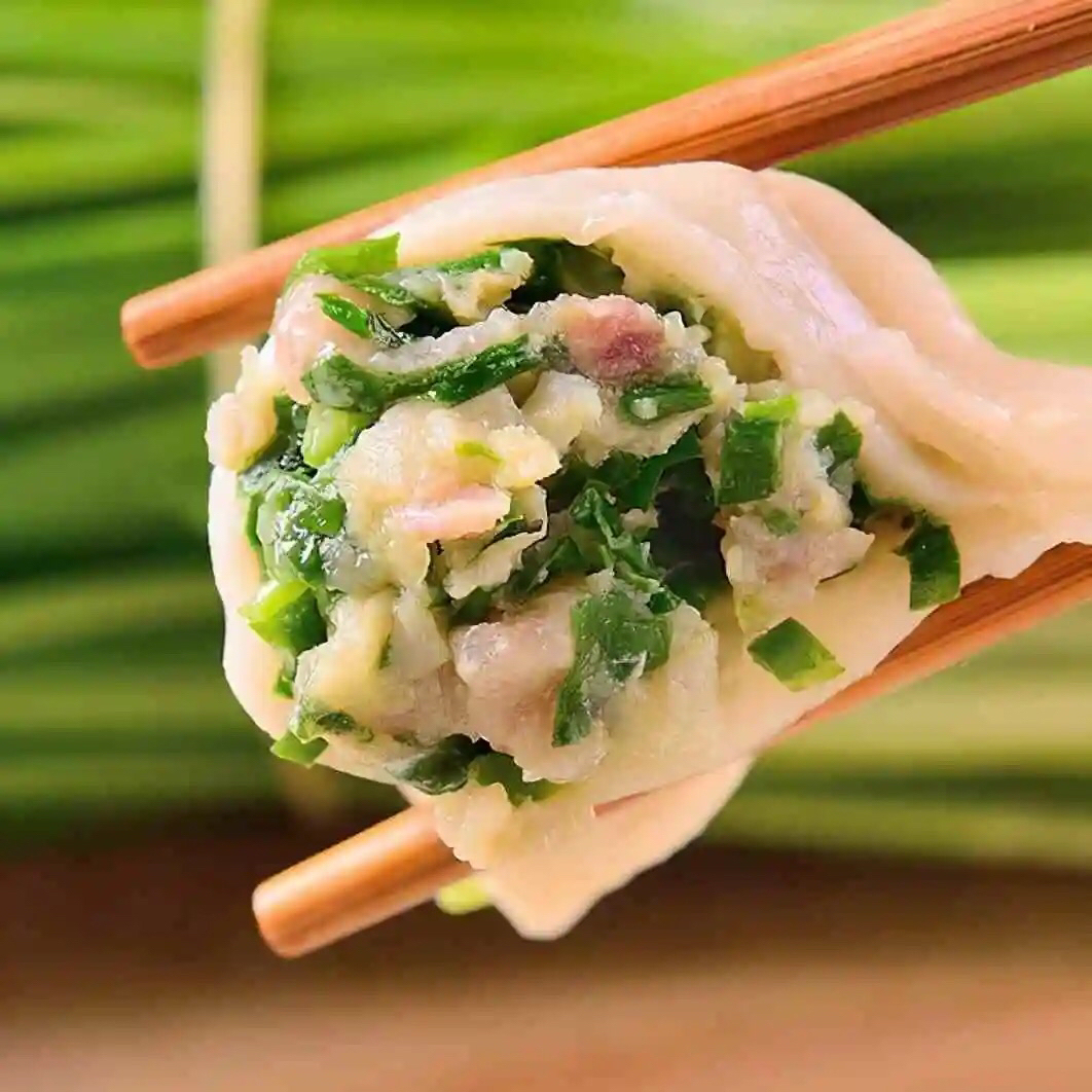韭菜马蹄肉馅饺子的做法