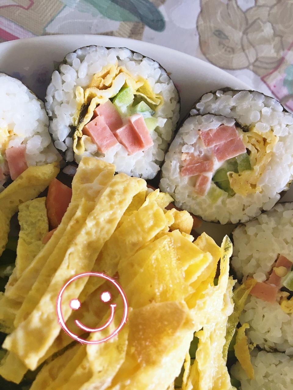 简单的紫菜包饭