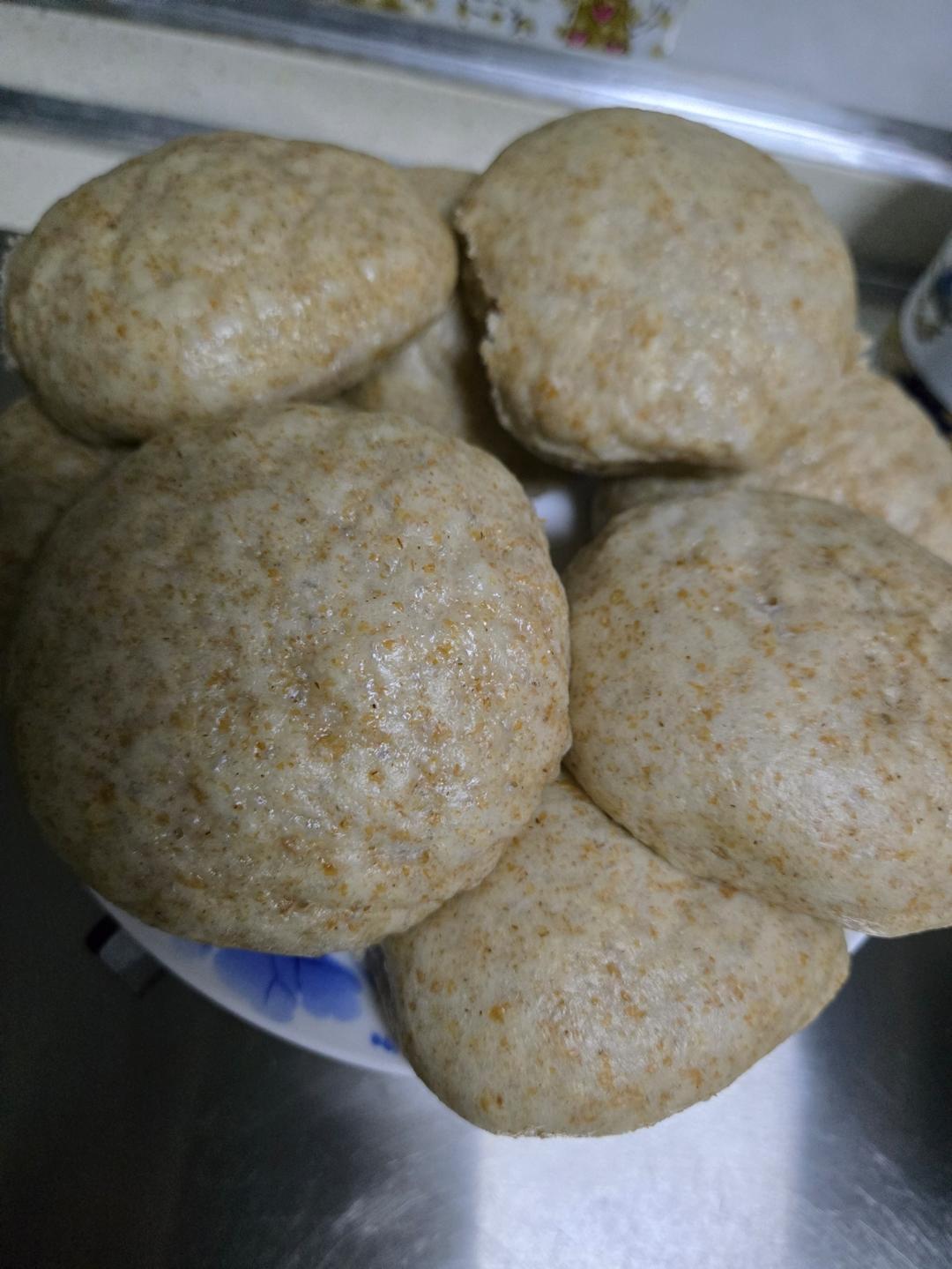 全麦馒头（一次发酵）
