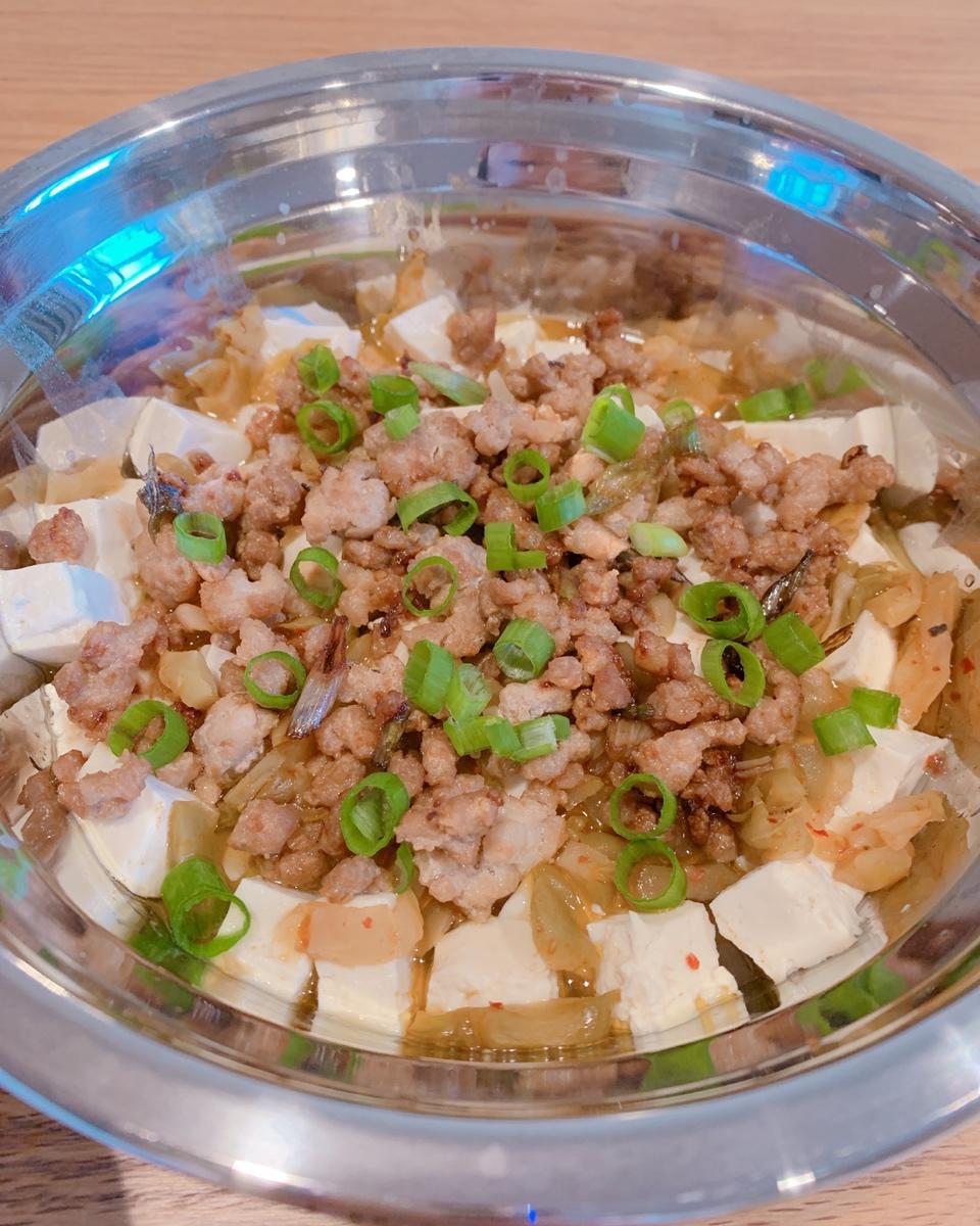 肉末蒸豆腐