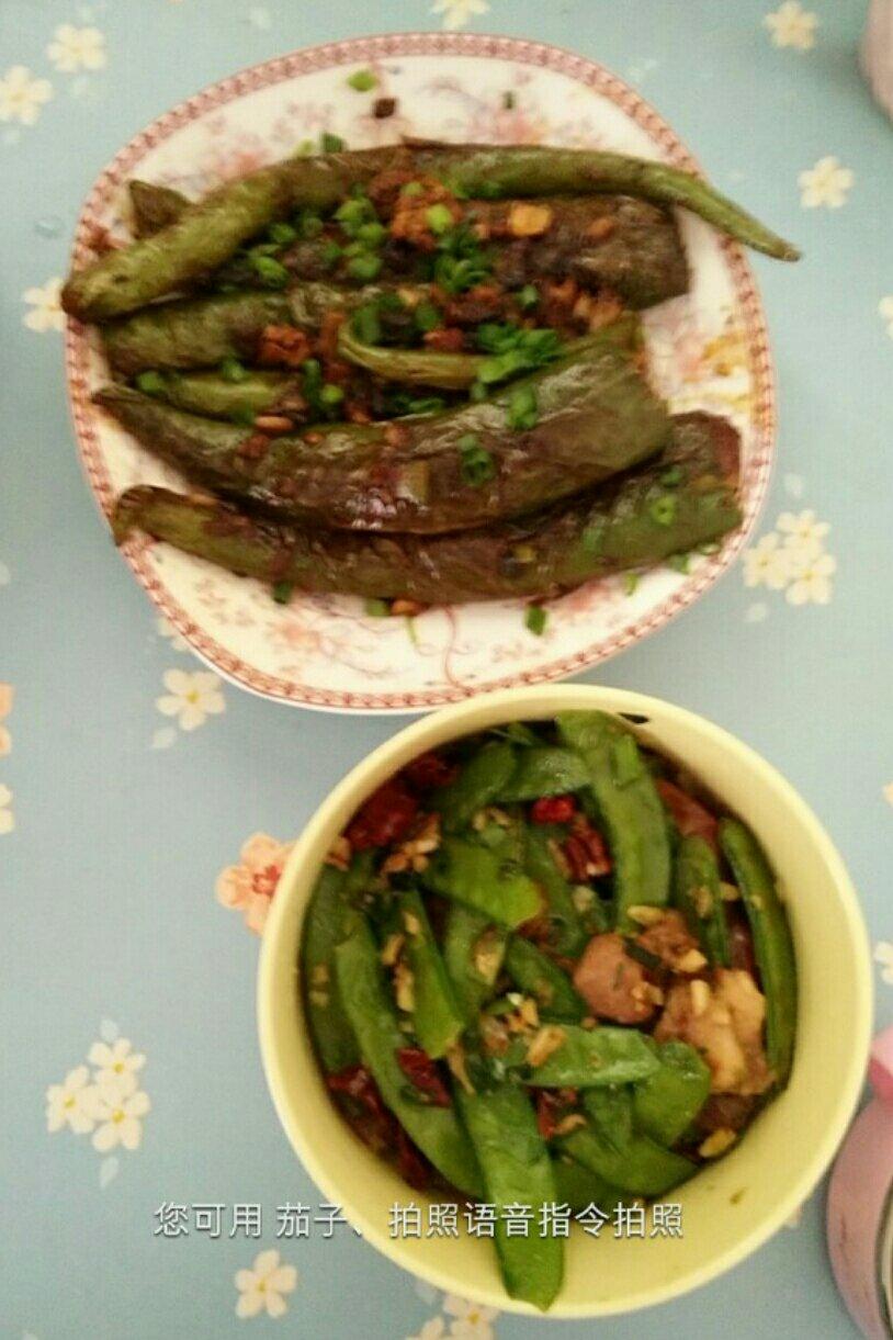 （16）  腊味荷兰豆