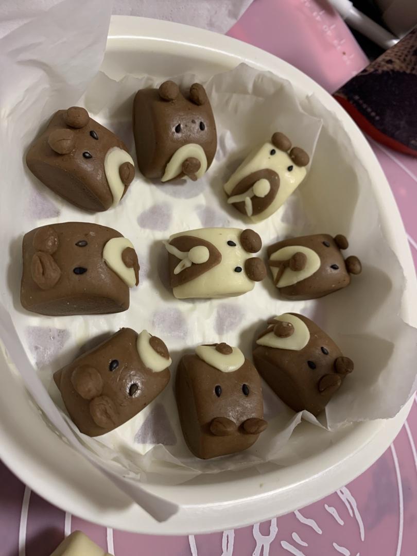 卡通刀切馒头系列之——可可布朗熊