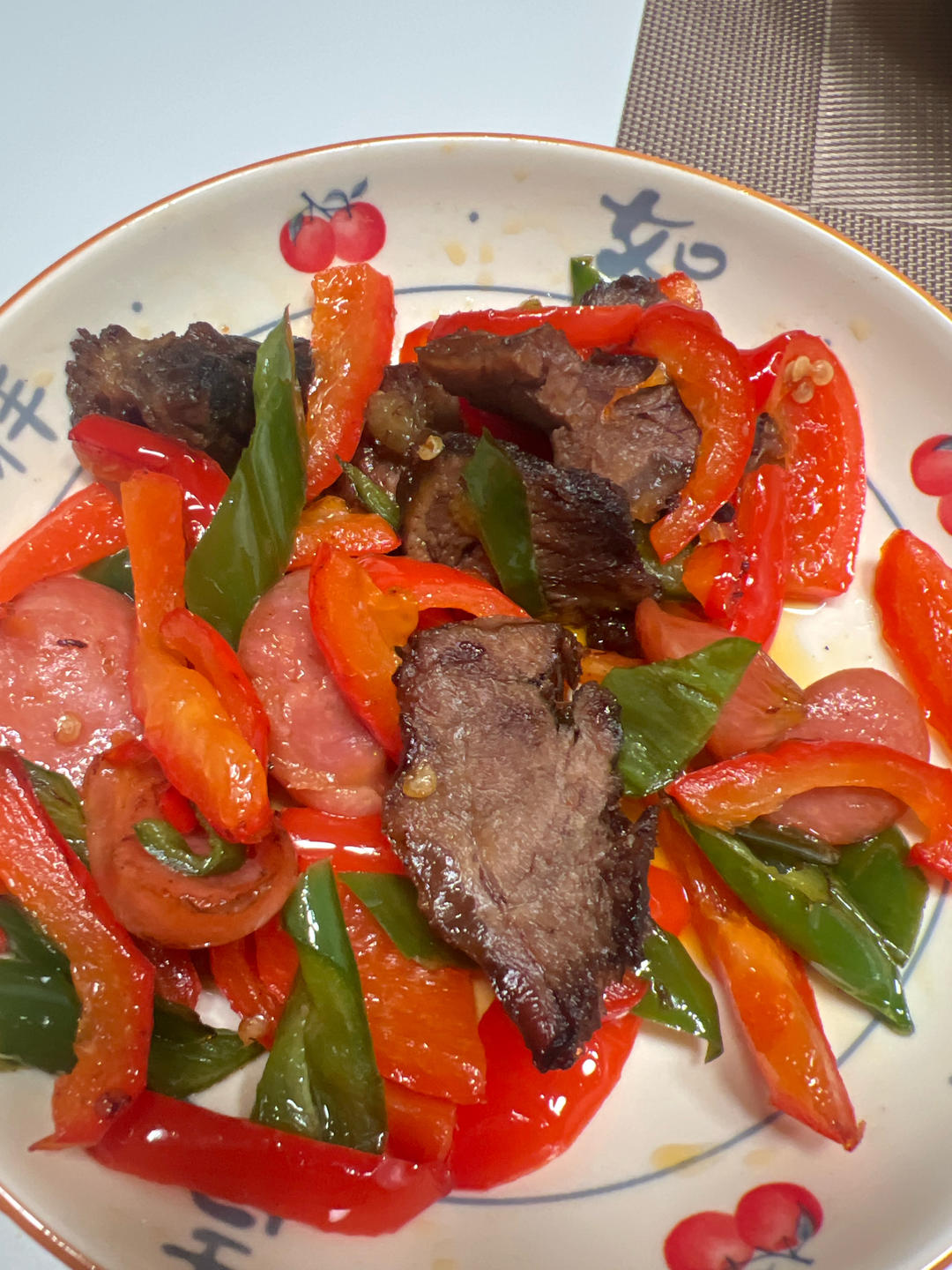 爆炒卤牛肉