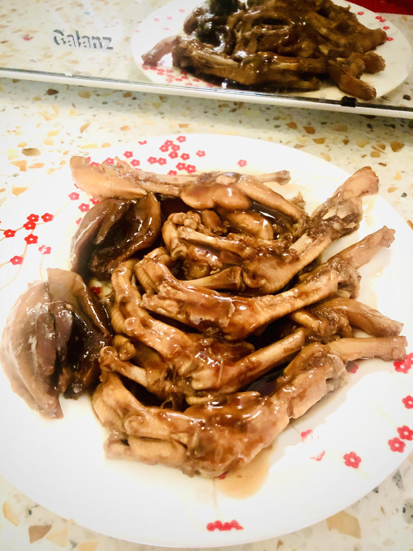 鲍汁干鲍与鹅掌