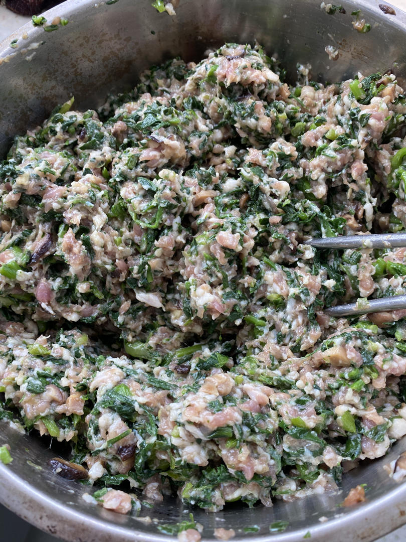 荠菜猪肉饺子馅