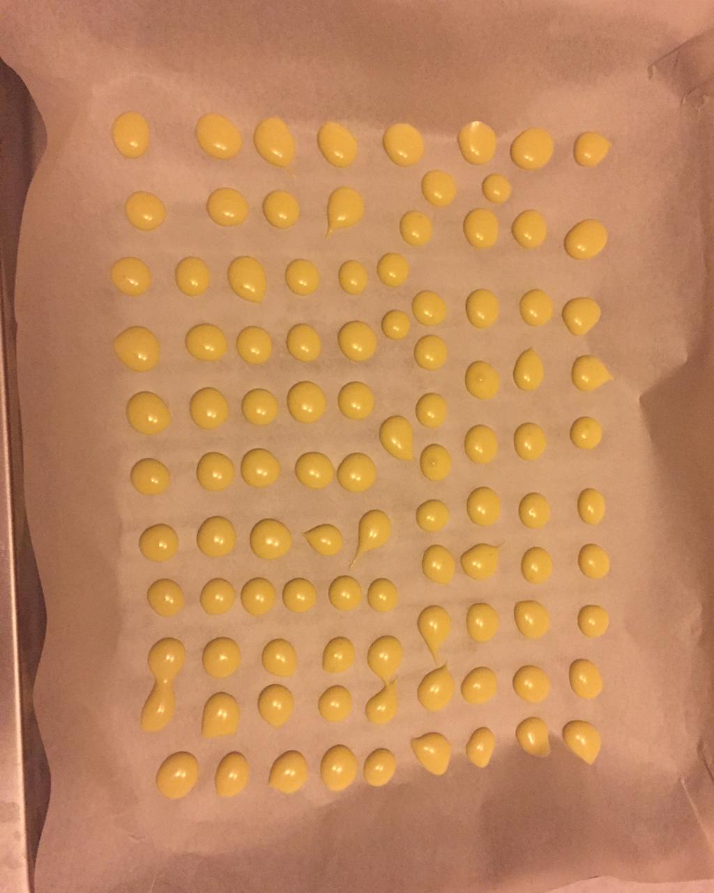 入口即化的无添加蛋黄溶豆