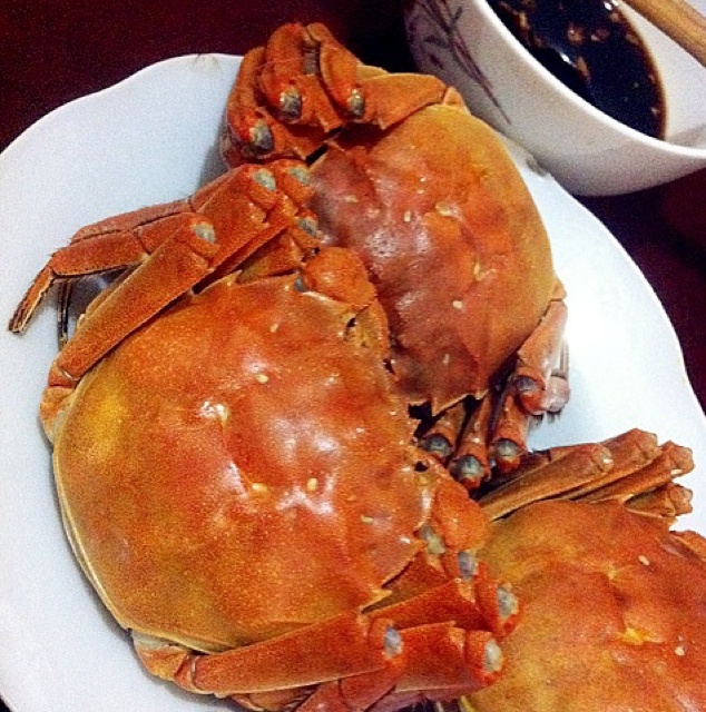 清蒸大闸蟹