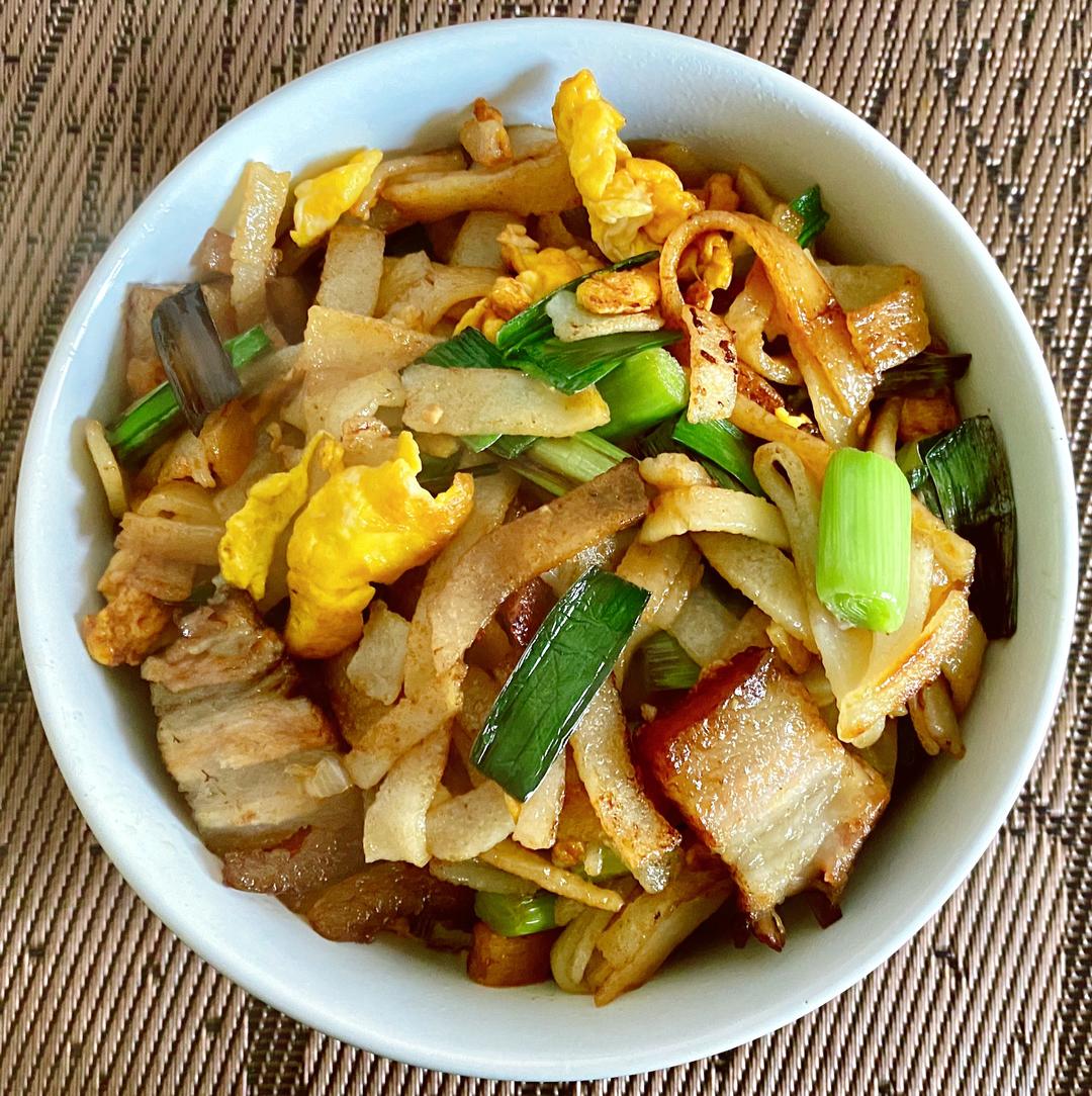 炒绿豆豆丝的做法