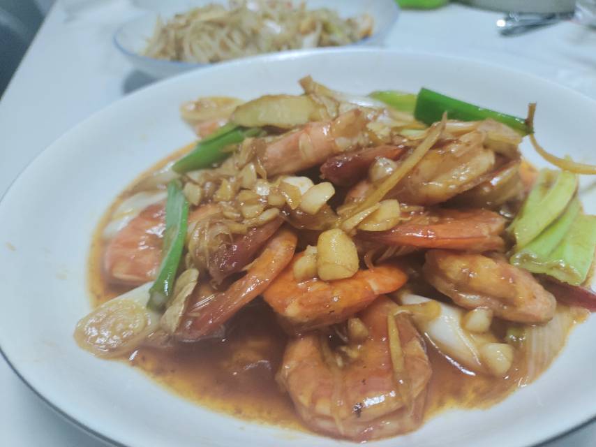 油焖大虾