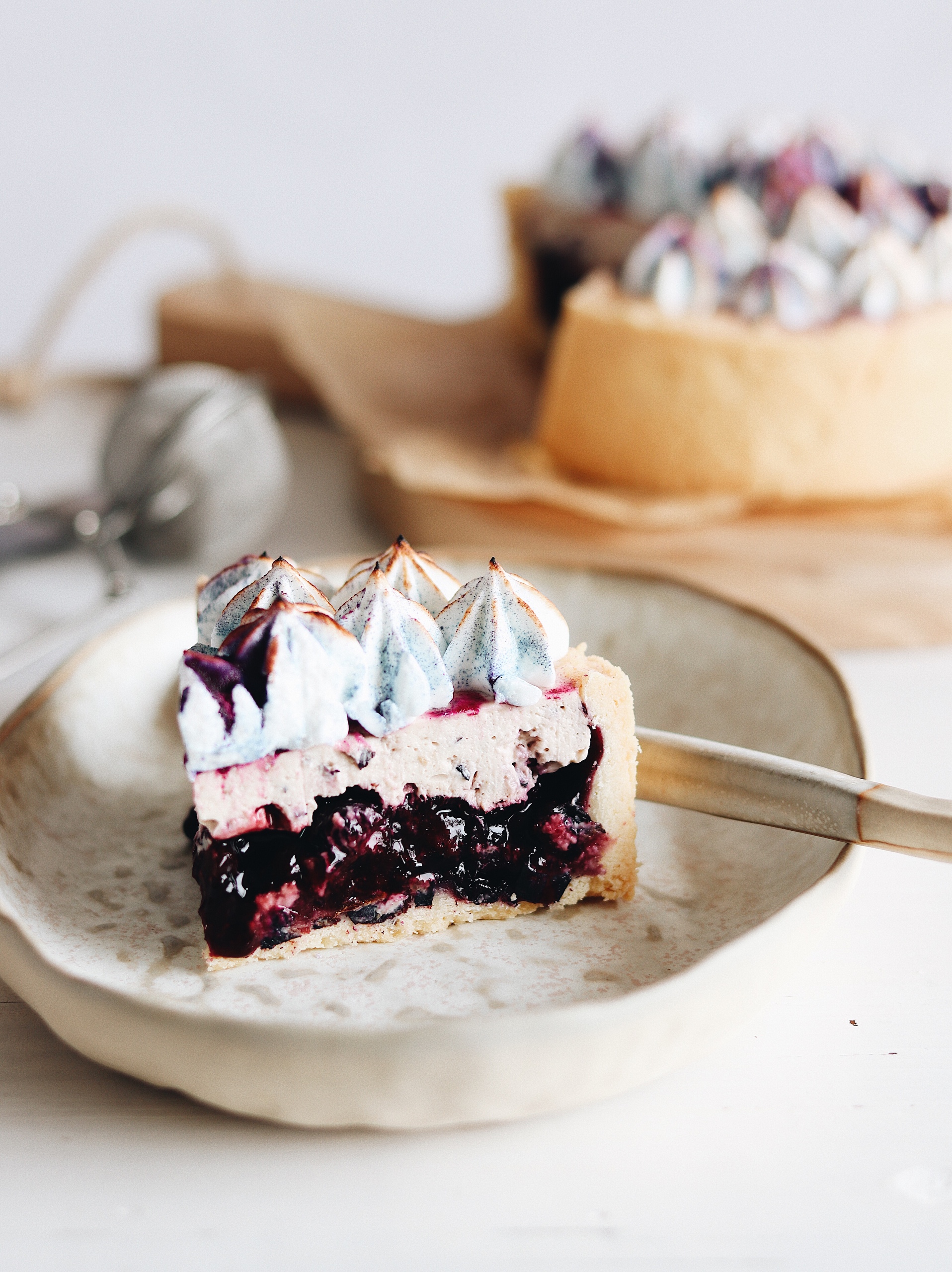 🫐流心蓝莓芝士挞‼️真的是低估了你的美味😍的做法