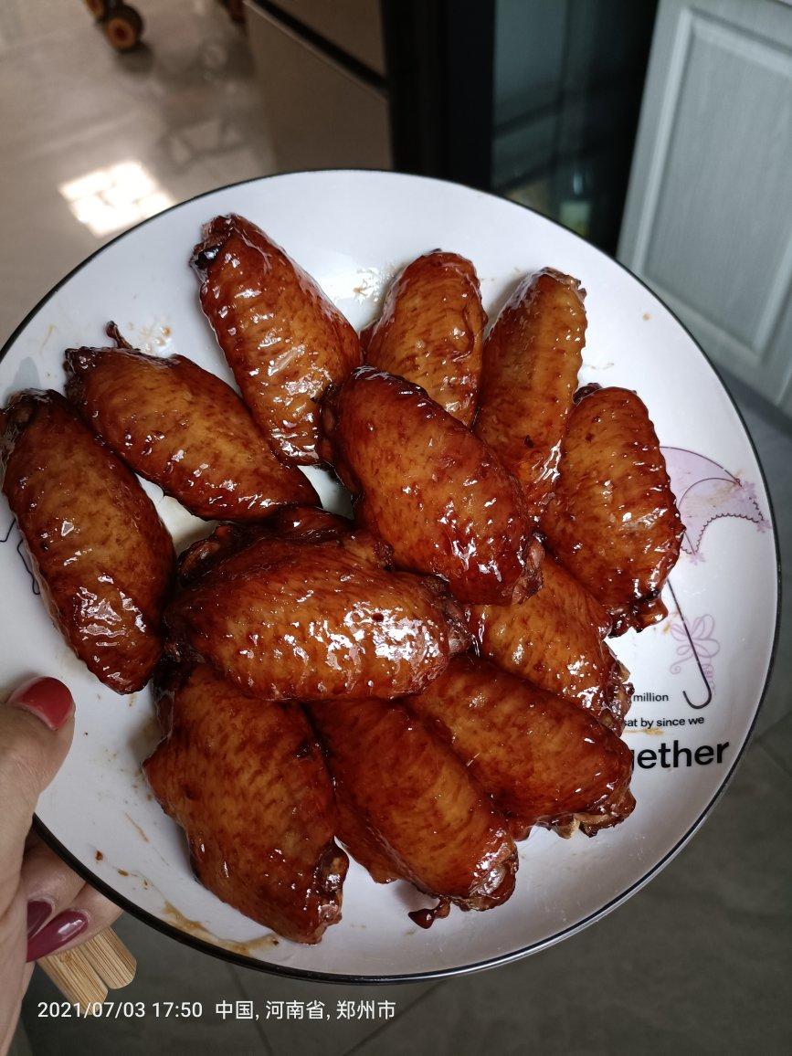 蜜汁烤翅～空气炸锅版