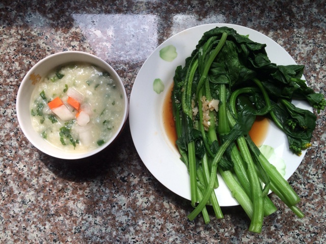 白灼菜心