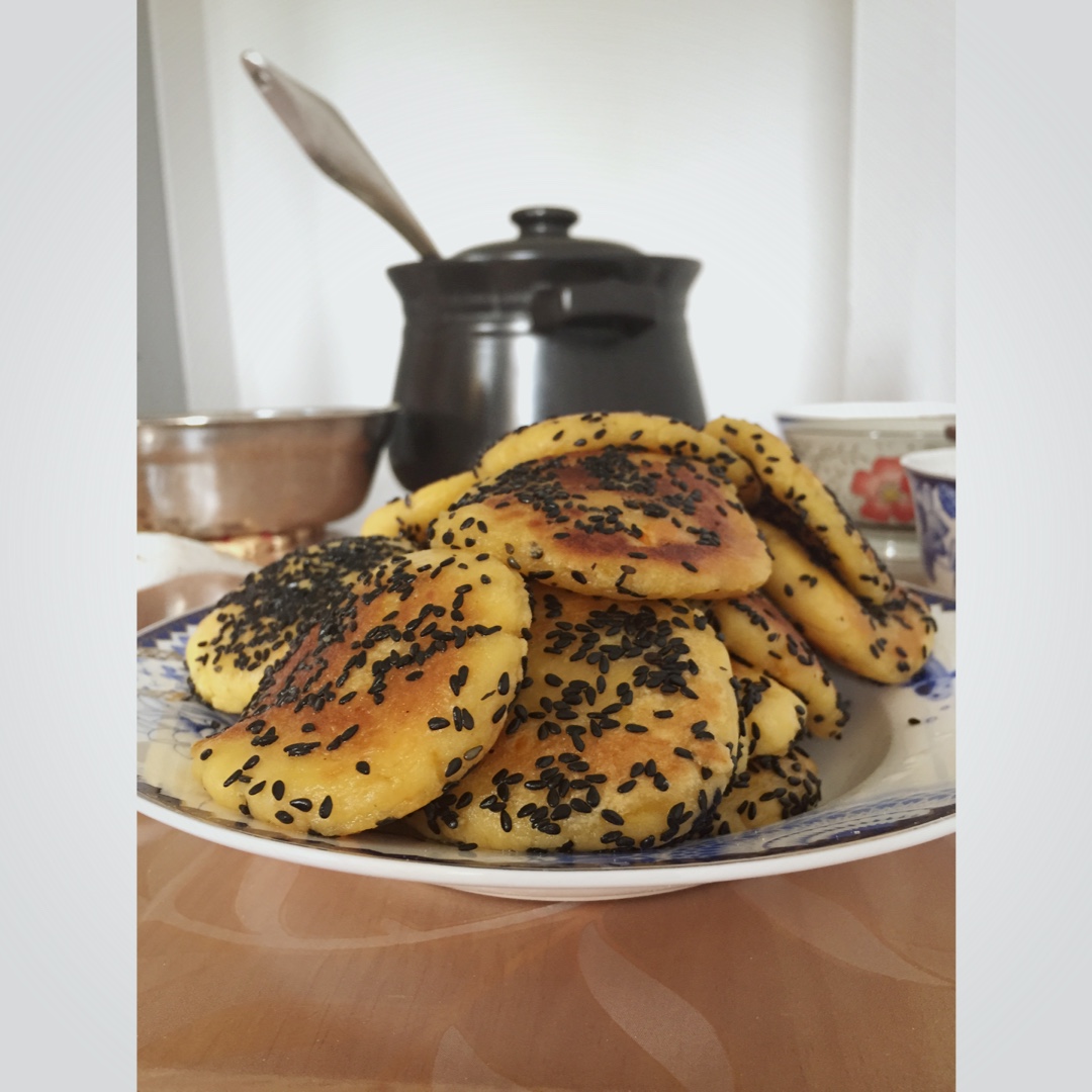 糯米红薯饼