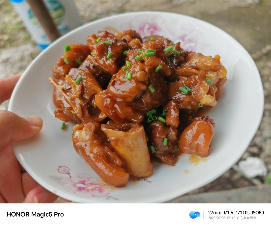 美味的家常菜：红烧猪蹄