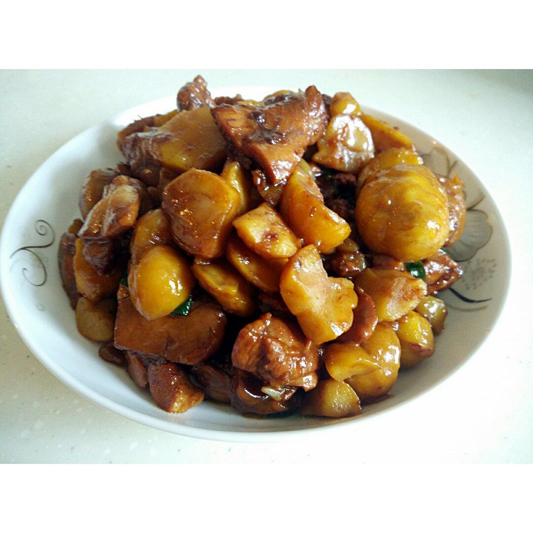 板栗烧鸡