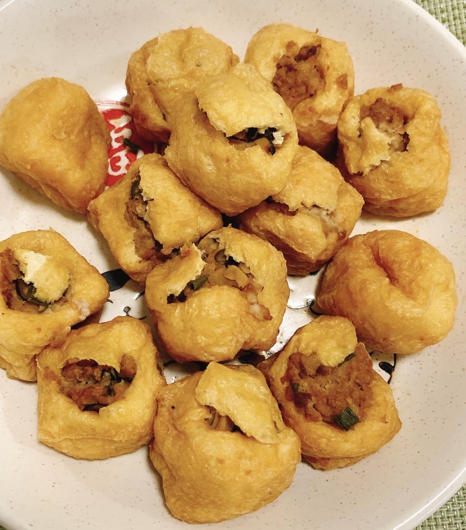 油豆腐圆子（豆腐泡酿肉）