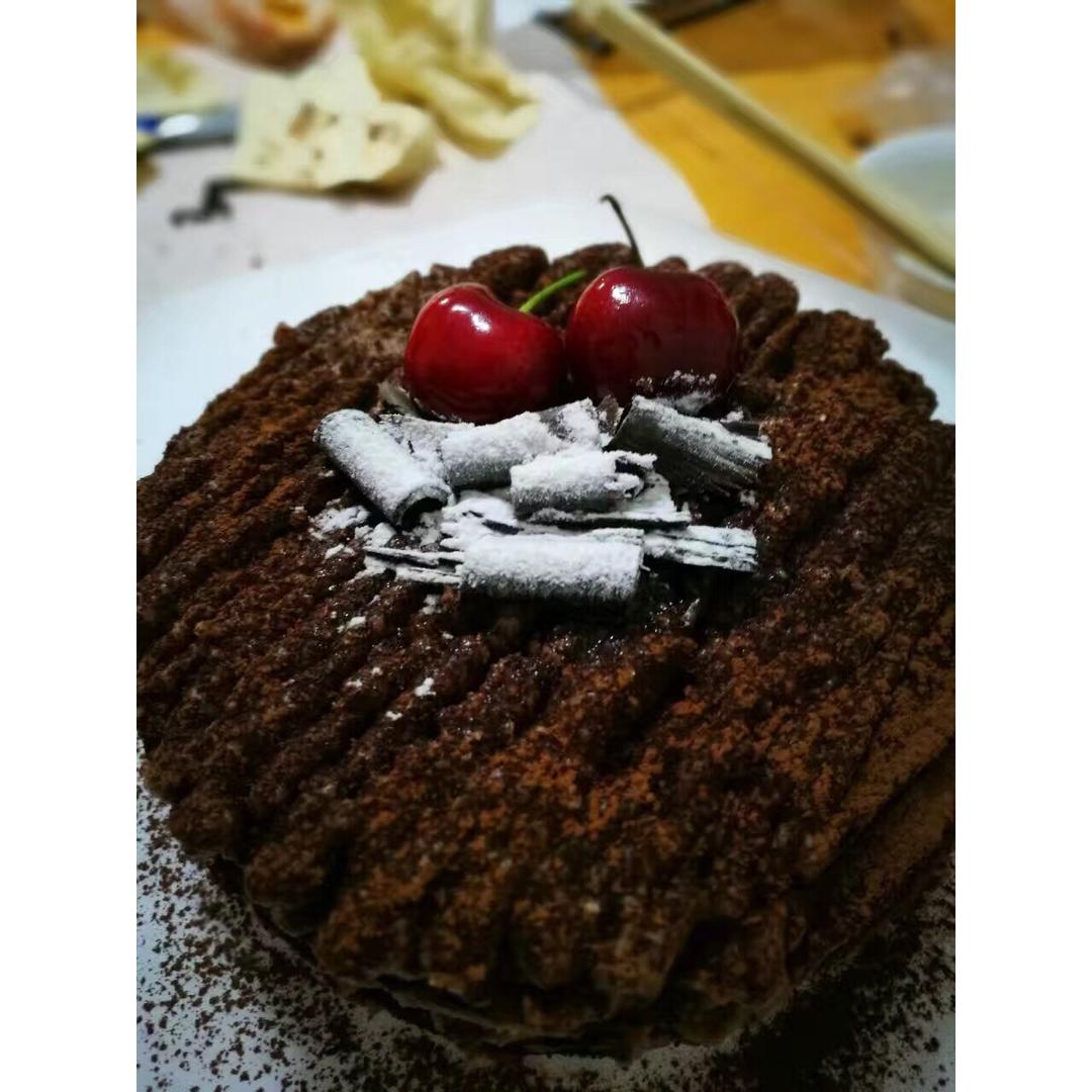 栗子巧克力蛋糕