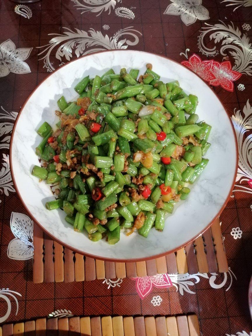 清炒四季豆