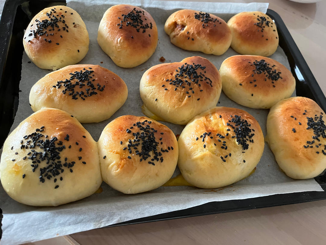 放3天也一样柔软的豆沙小餐包，好吃到哭