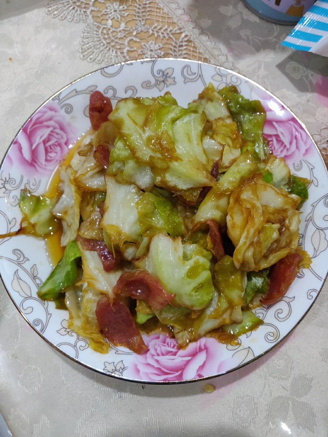 干锅手撕包菜