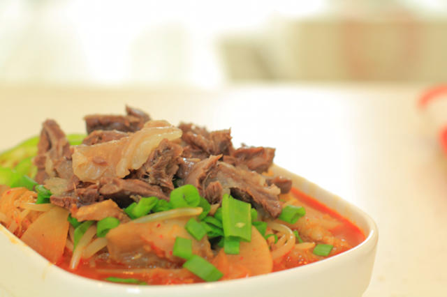韩式辣牛肉汤【曼食慢语】