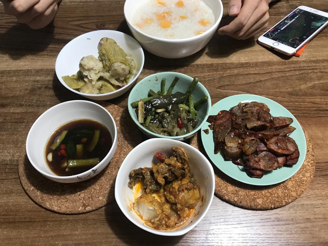 我的晚餐记录