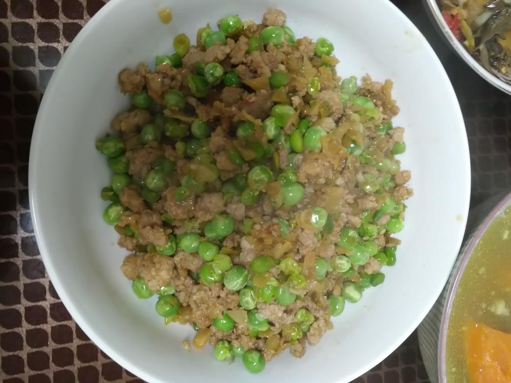 超下饭的豌豆肉泥的做法