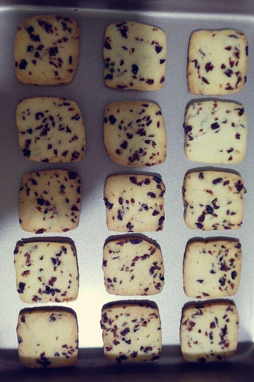 低糖少油版蔓越莓饼干