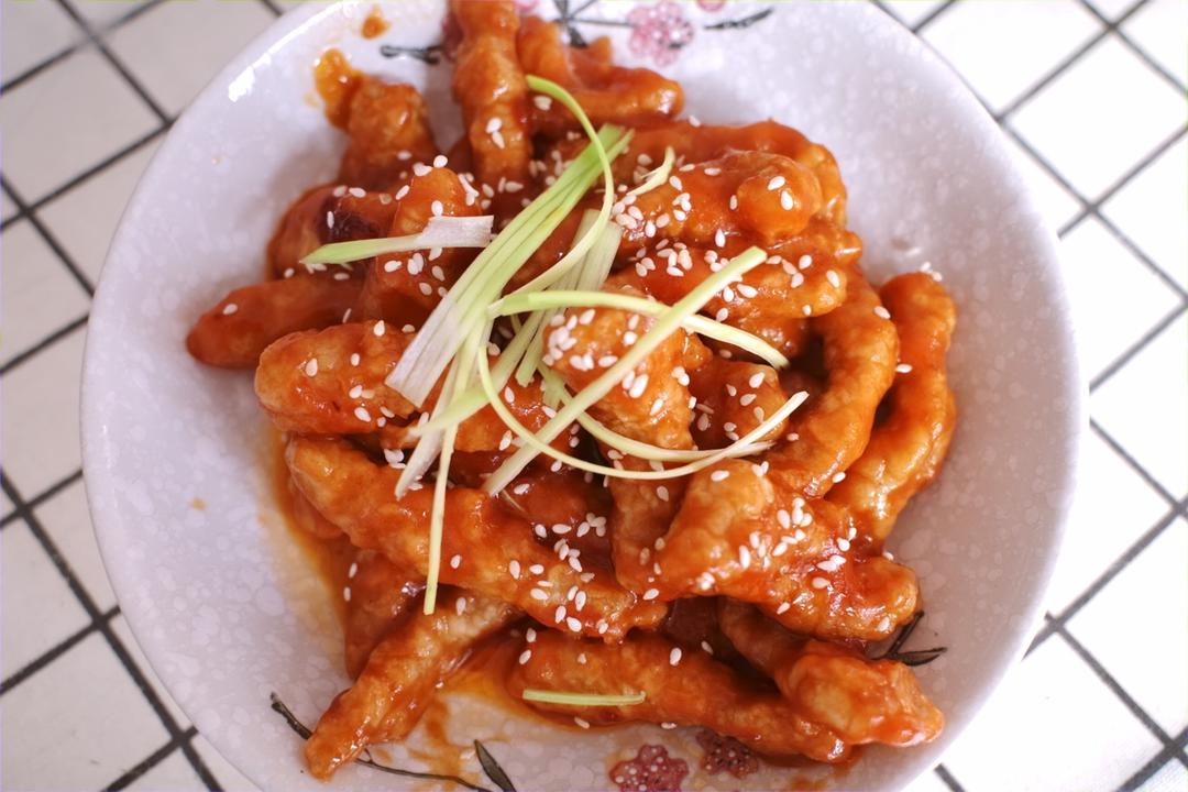 一只达令做的糖醋里脊