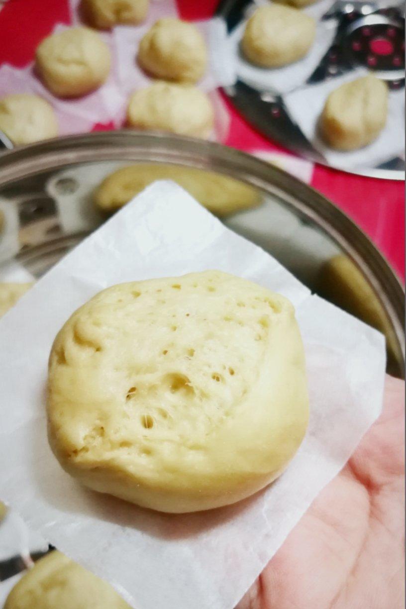 妥妥的红糖开花馒头（酵母版）
