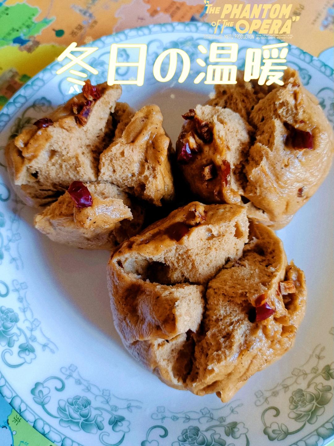 红糖开花馒头