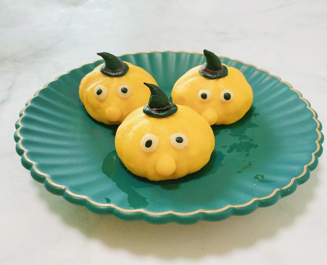 万圣节南瓜馒头的做法