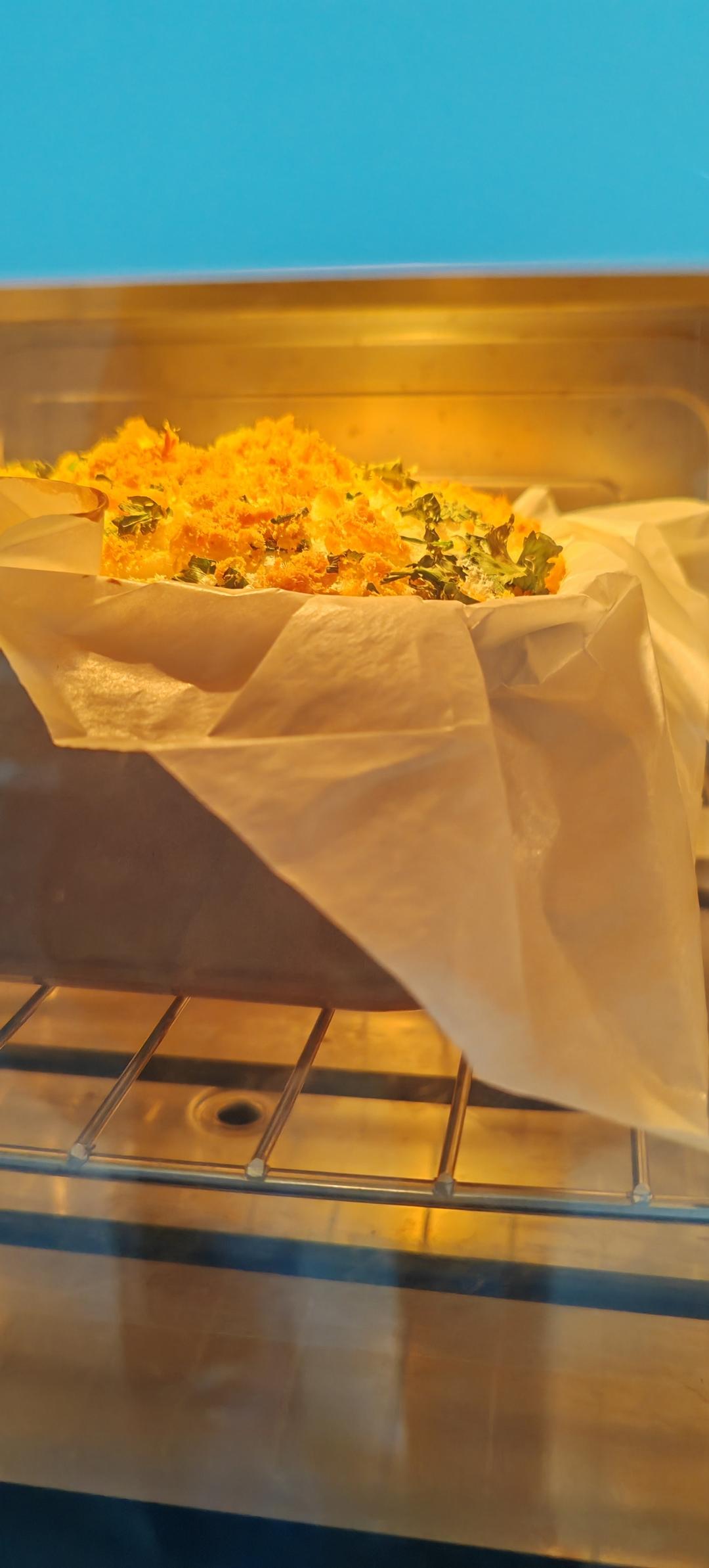 6寸/8寸葱香肉松火腿戚风蛋糕