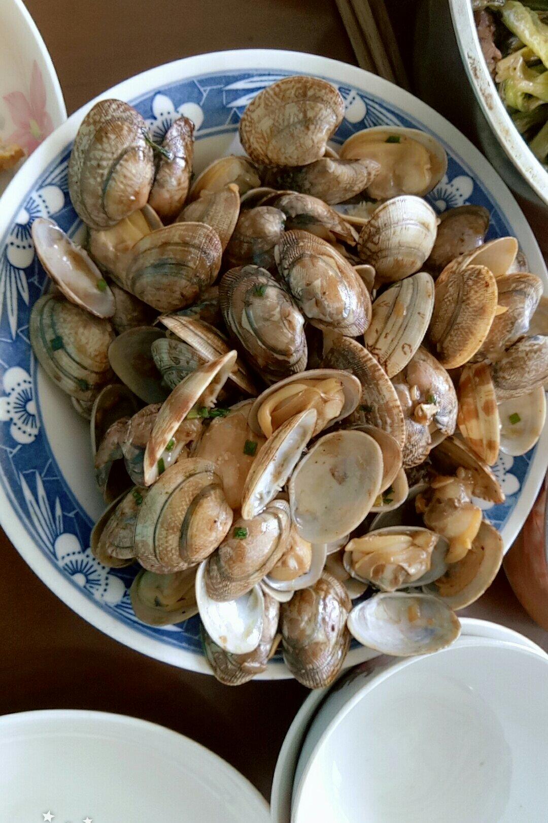 爆炒花甲