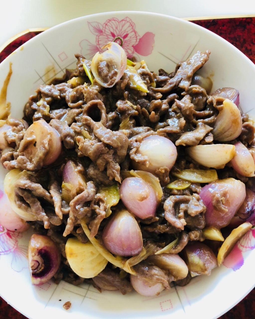 葱爆牛肉