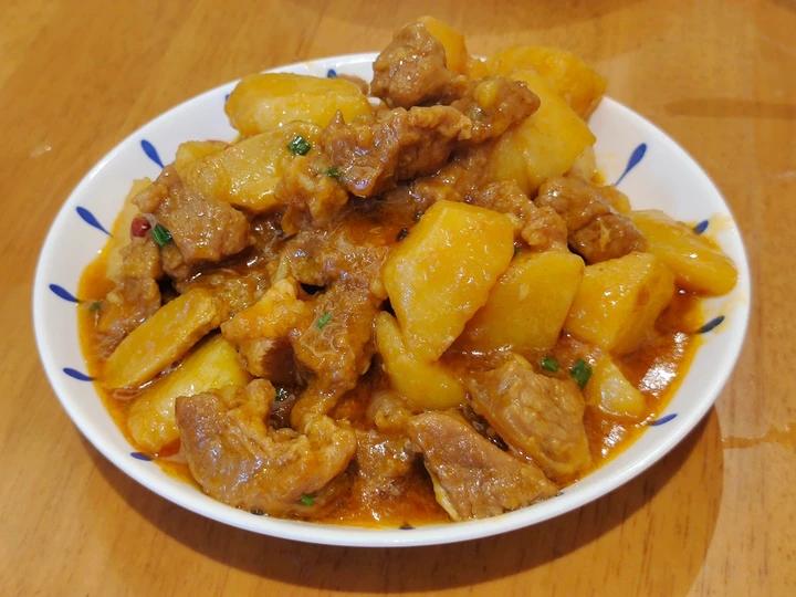 红烧牛肉土豆 （独家秘制）