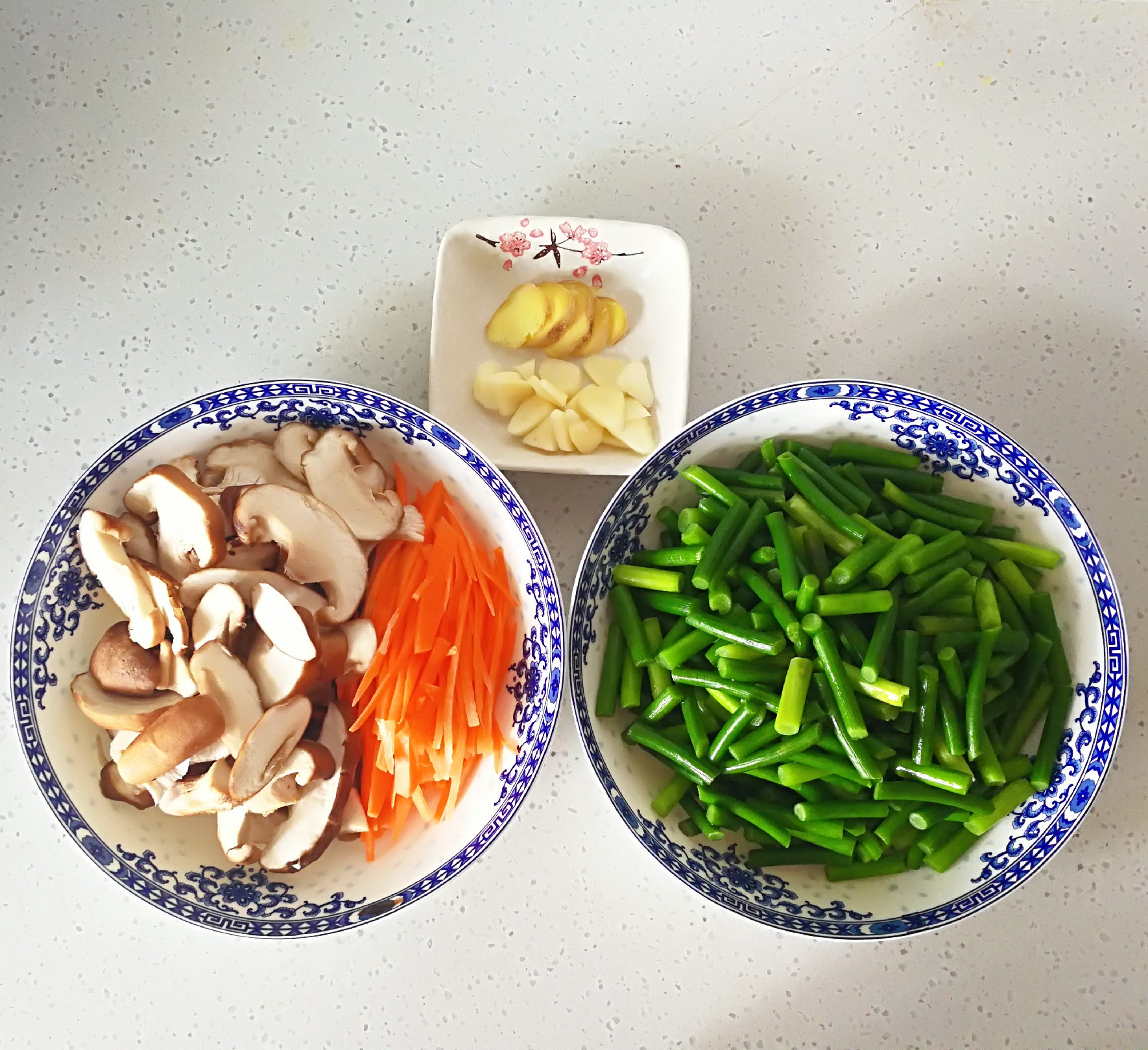 什锦蒜苔（没肉肉，也好吃）的做法 步骤3