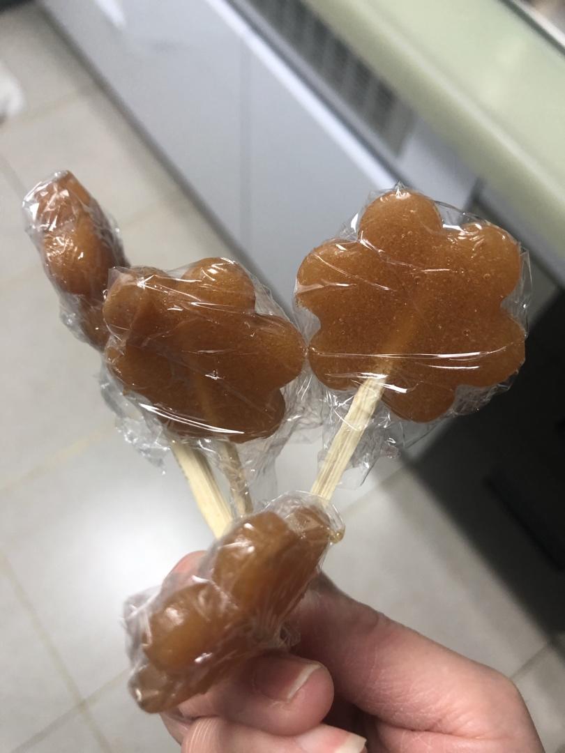 雪梨柠檬棒棒糖