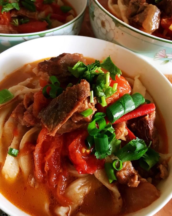 茄汁牛肉面