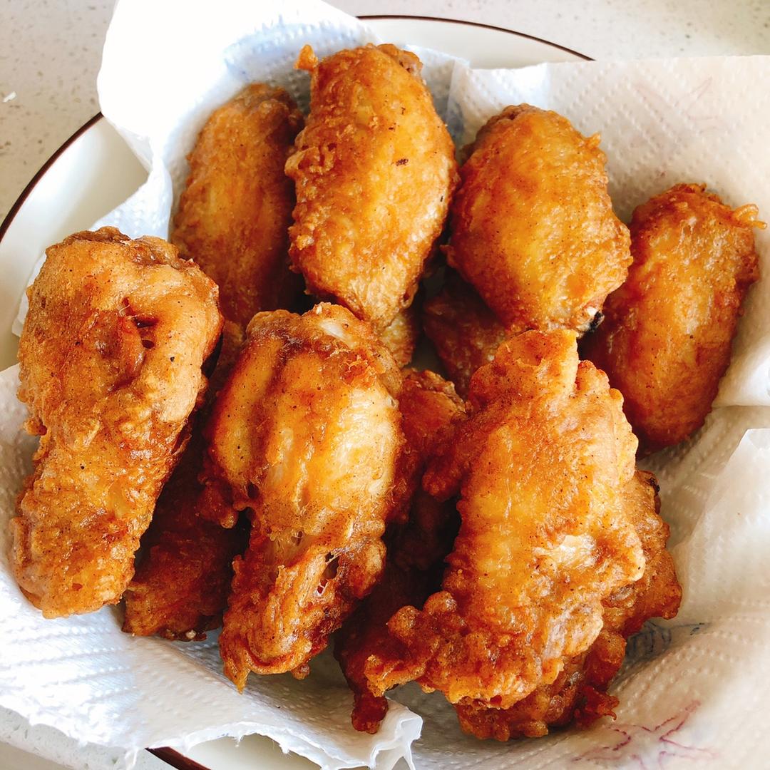 香脆辣味炸鸡翅