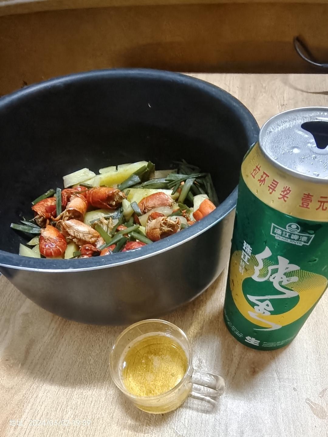 电饭锅盐焗虾
