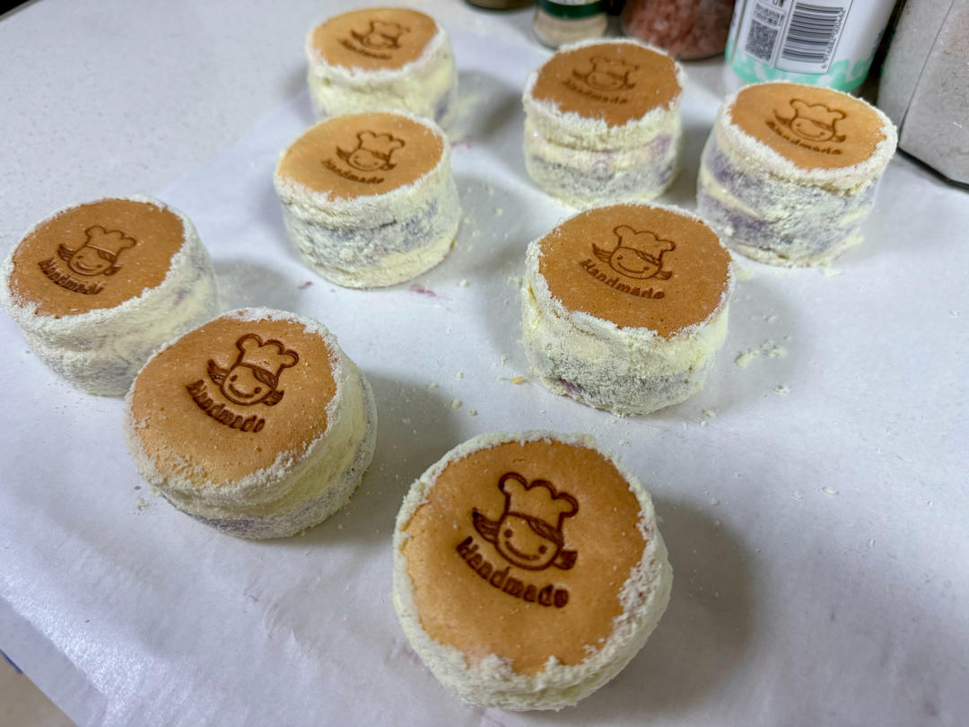 松松软软一口沦陷🔥乳酪芋泥雪贝🍰
