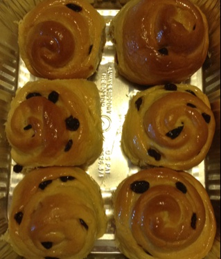 蜂蜜红提牛奶小面包