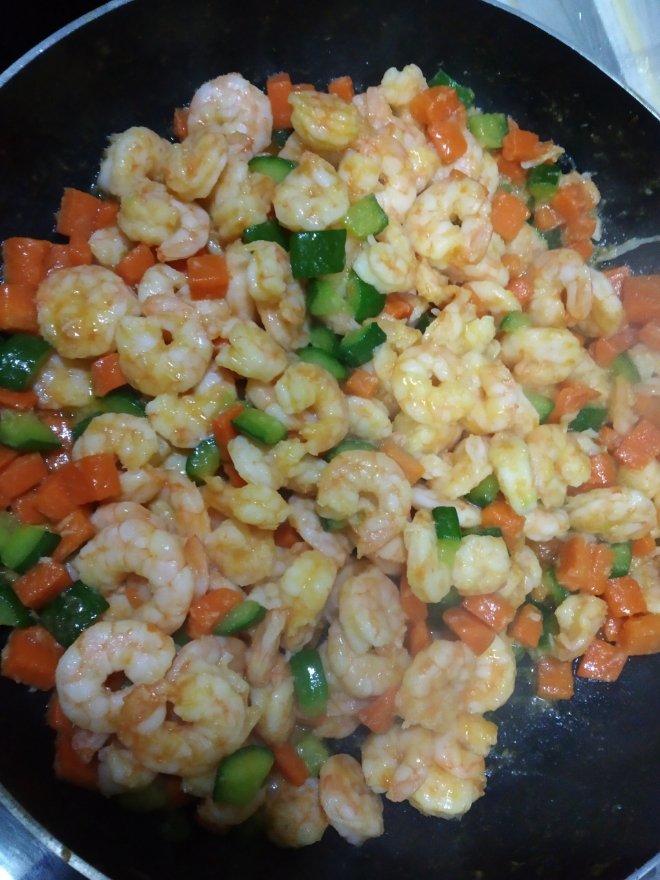 三色炒虾仁