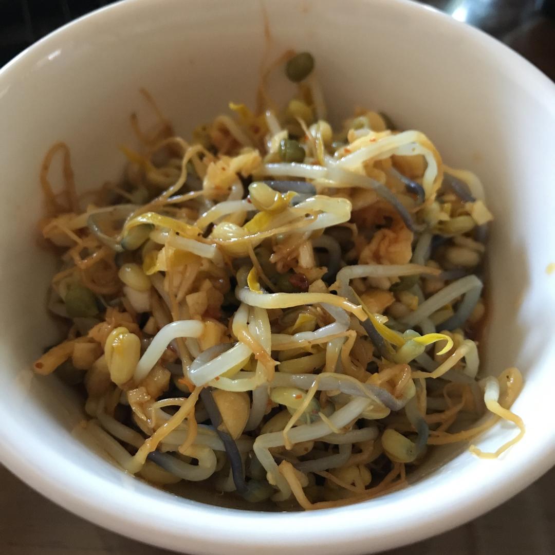 凉拌豆芽
