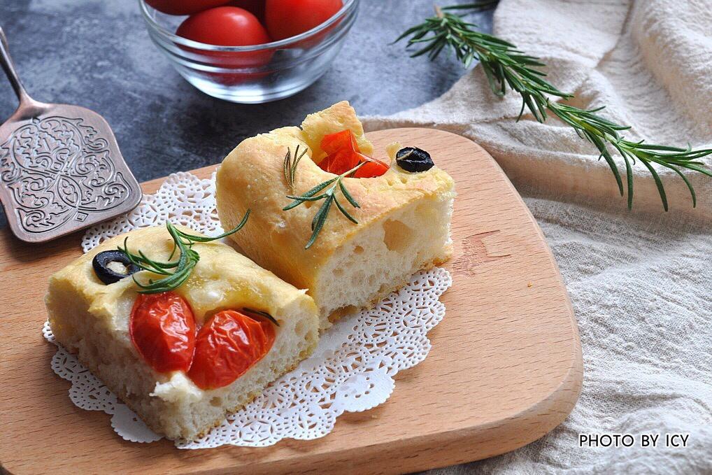 超高颜值咸口佛卡夏面包