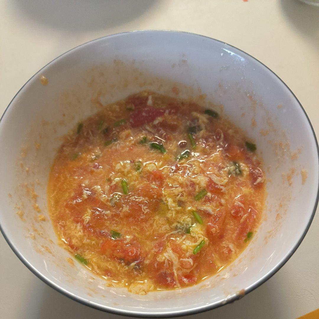 西红柿鸡蛋羹