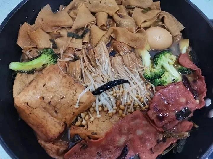 快手卤海带&豆腐皮